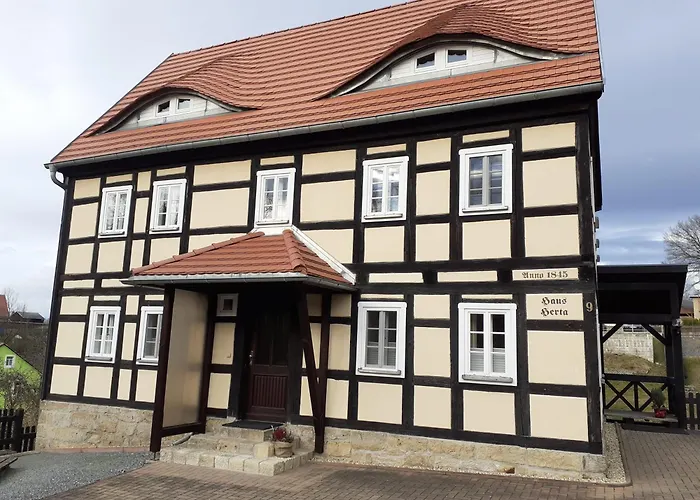 Herta Ein Charmant, Saniertes Einzeldenkmal Im Elbsandsteingebirge -naehe Bad Schandau شقة